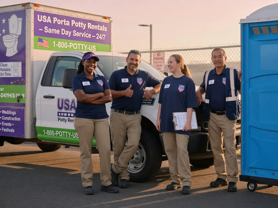 Porta Potty Rental company in Westlake, OR